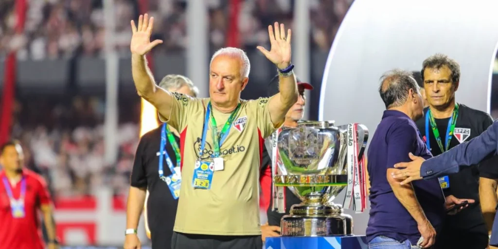 Dorival Júnior - Campeão da Copa do Brasil. Foto: Divulgação/Internet