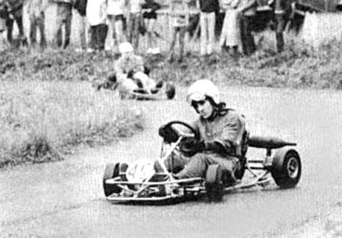 Alain Prost karting. Foto: Divulgação / Internet